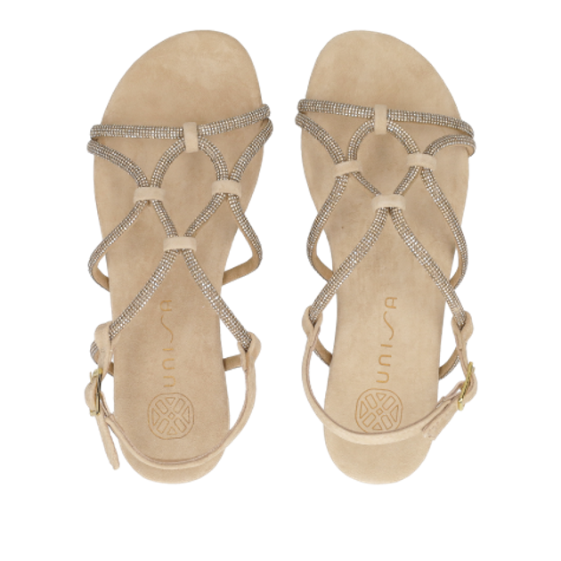 Unisa COOPER_KS SKIN sandals in gold