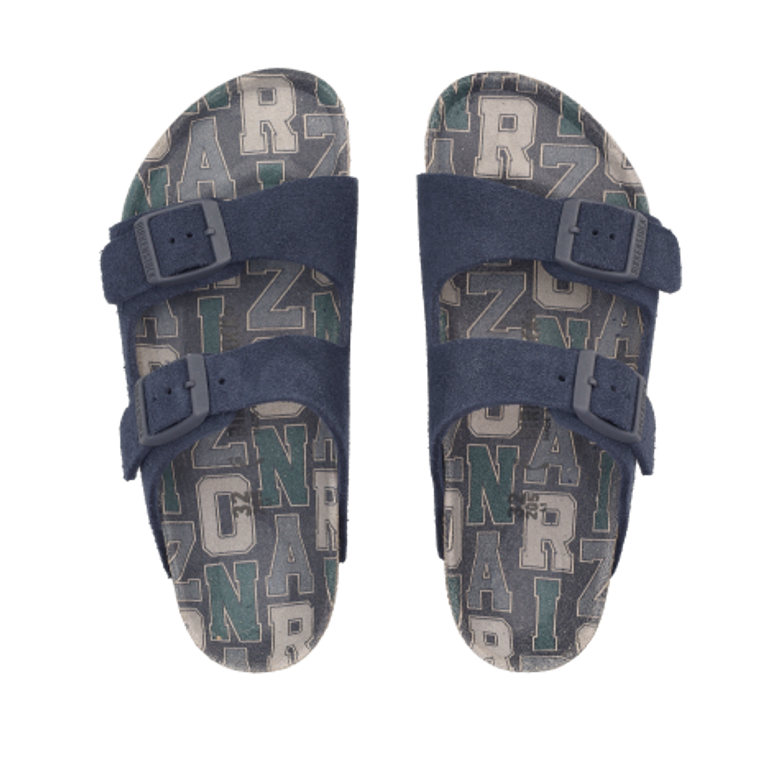 Birkenstock 1030854 ARIZONA KIDS BS slippers in blue