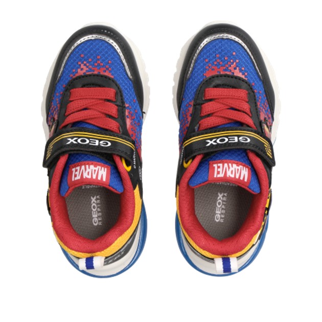 GEOX CIBERDRON sneaker in black