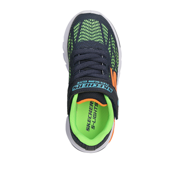 Skechers 400137L NVMT Flex Glow sneaker in blue