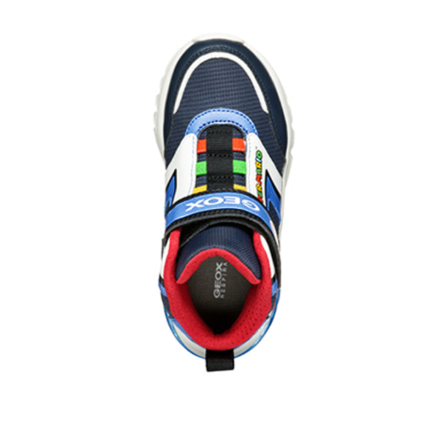 GEOX CIBERDRON velcro in blue