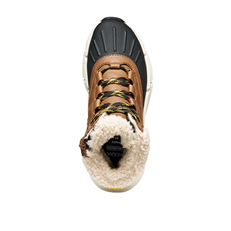 GEOX FLEXYPER PLUS warm lining in brown