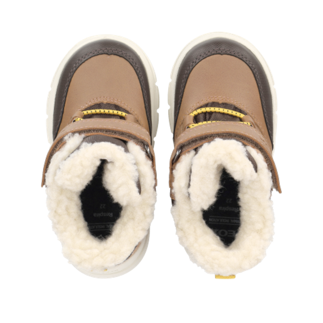 GEOX WILLABOOM warm lining in brown