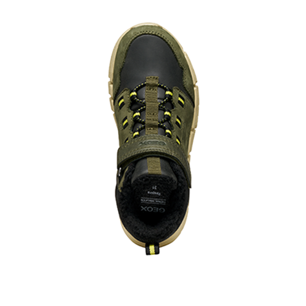 GEOX FLEXYPER warm lining in green