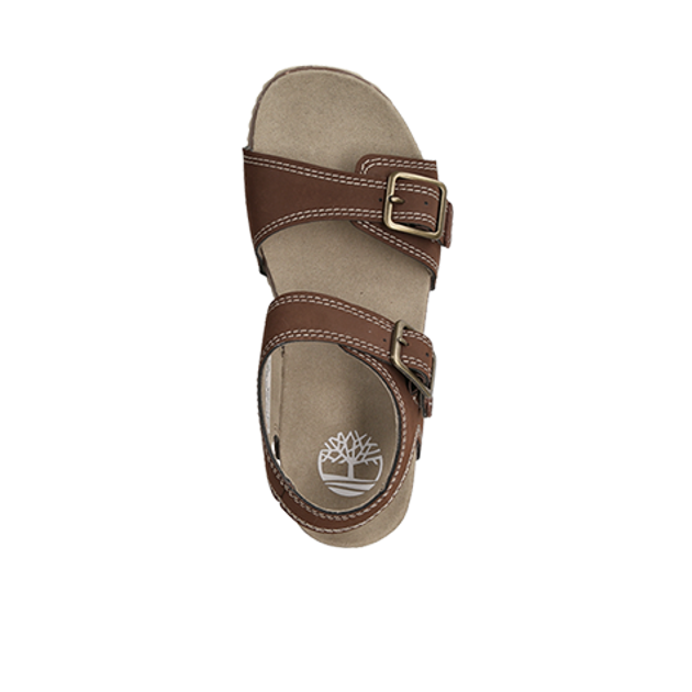 Timberland A5SZT A5WGH Castle ISland 2 Strap Sandals in brown