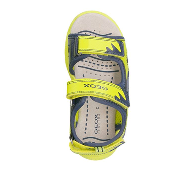 GEOX SPLUSH sandals in yellow