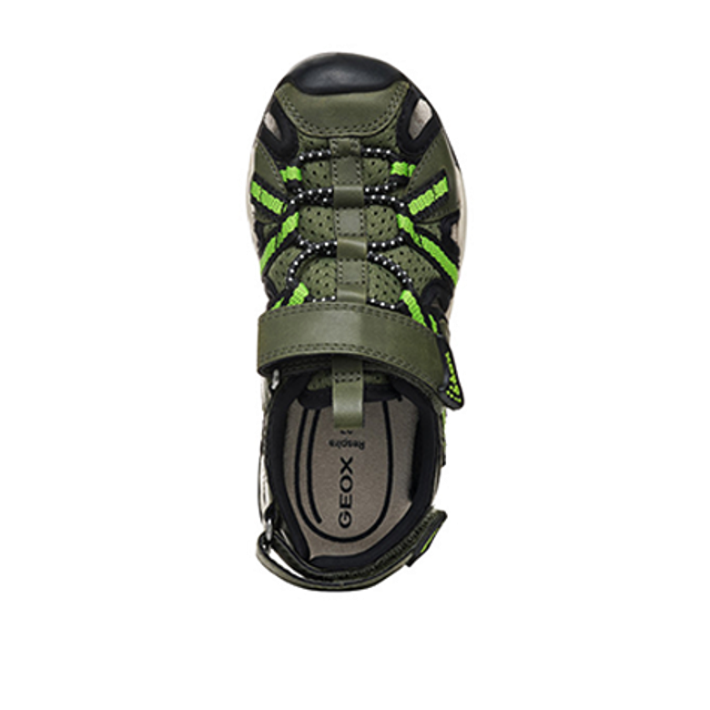 GEOX BOREALIS sandals in green