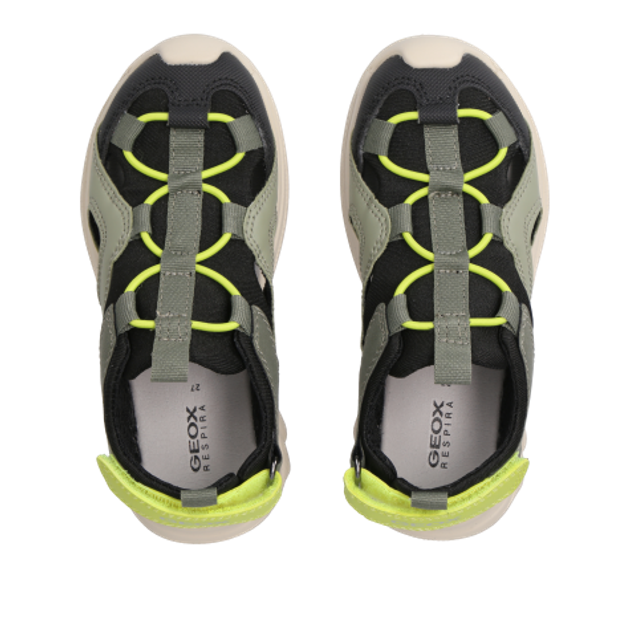 GEOX AIRADYUM sandals in green