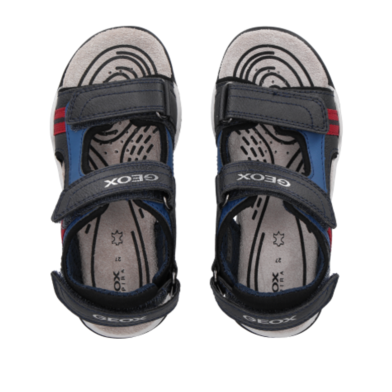 GEOX BOREALIS BOY sandals in blue