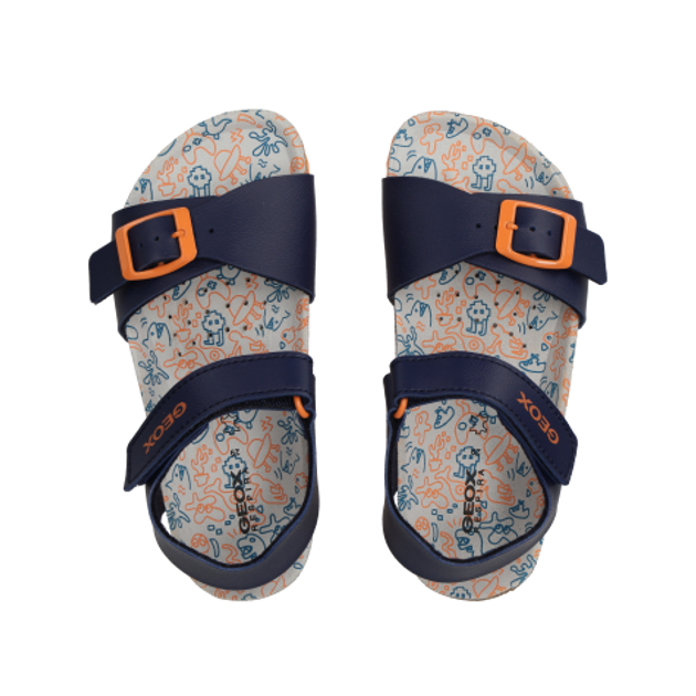 GEOX GHITA sandals in blue