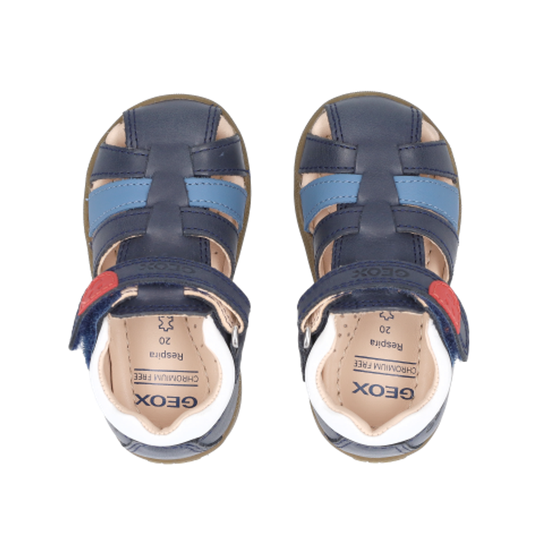 GEOX S.MACCHIA sandals in blue