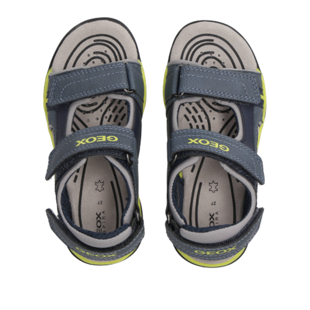 GEOX BOREALIS BOY sandals in blue