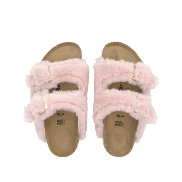 Birkenstock 1030413 ARIZONA SHEARLING RIVET slippers in rose