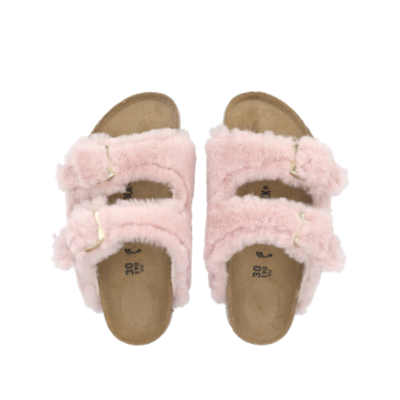 Birkenstock 1030413 ARIZONA SHEARLING RIVET slippers in rose