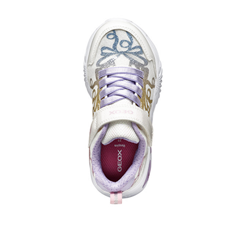 GEOX ASSISTER sneaker in white