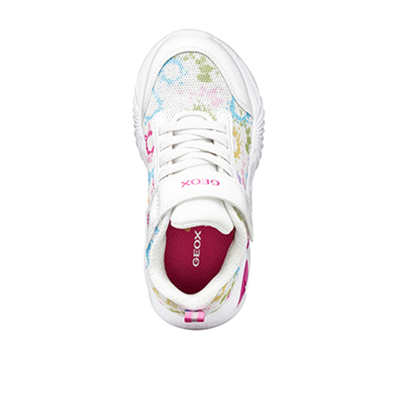 GEOX ASSISTER sneaker in white