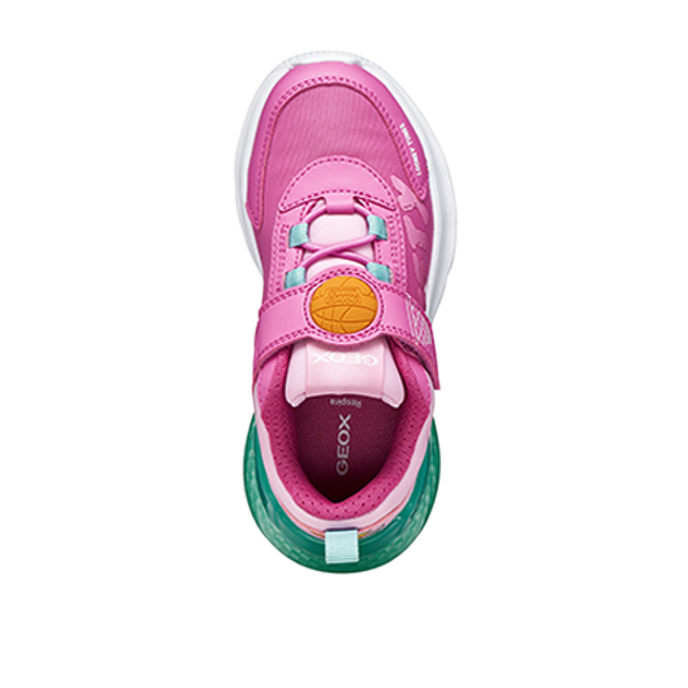 GEOX ACTIVART ILLUMINUS sneaker in pink