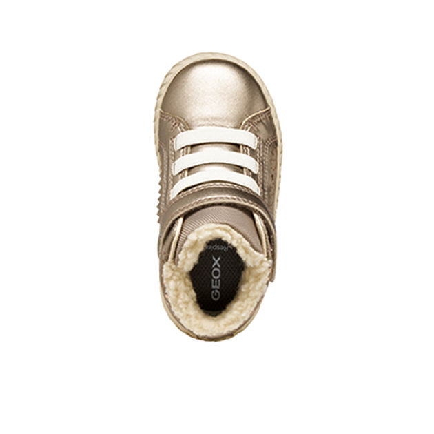 GEOX MIRROLESS warm lining in gold