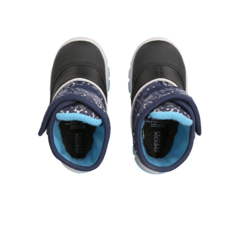 GEOX FLANFIL warm lining in blue