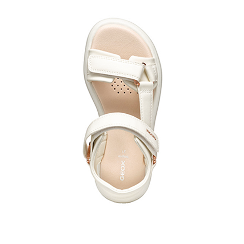 GEOX SANDAL PUFFYPOP sandals in white