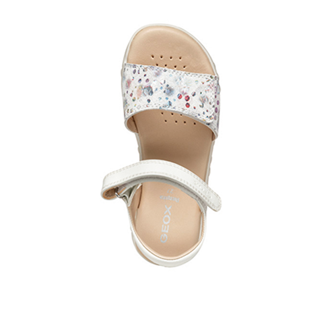 GEOX S.HAITI sandals in white