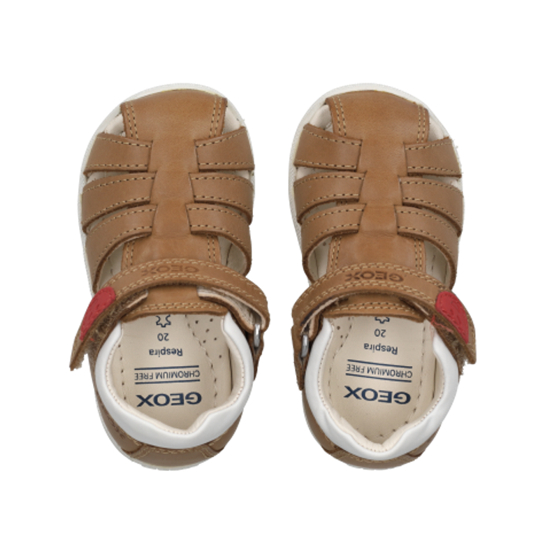 GEOX S.MACCHIA sandals in beige