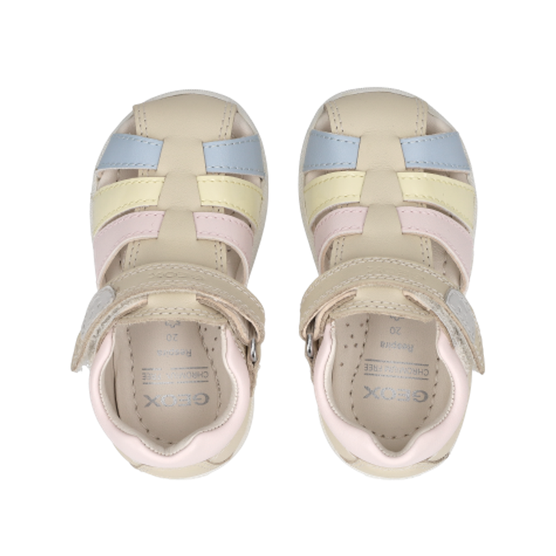 GEOX S.MACCHIA sandals in beige