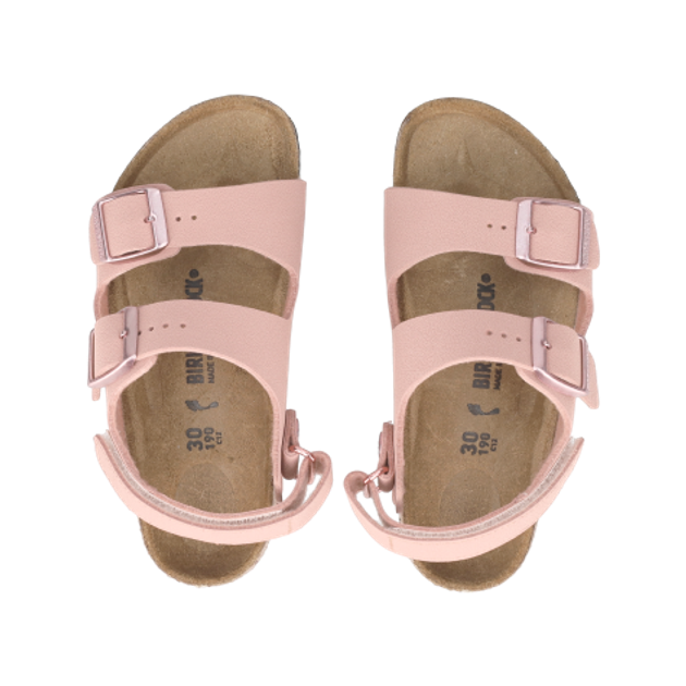 Birkenstock MILANO KIDS BIRKOFLOR sandals in pink