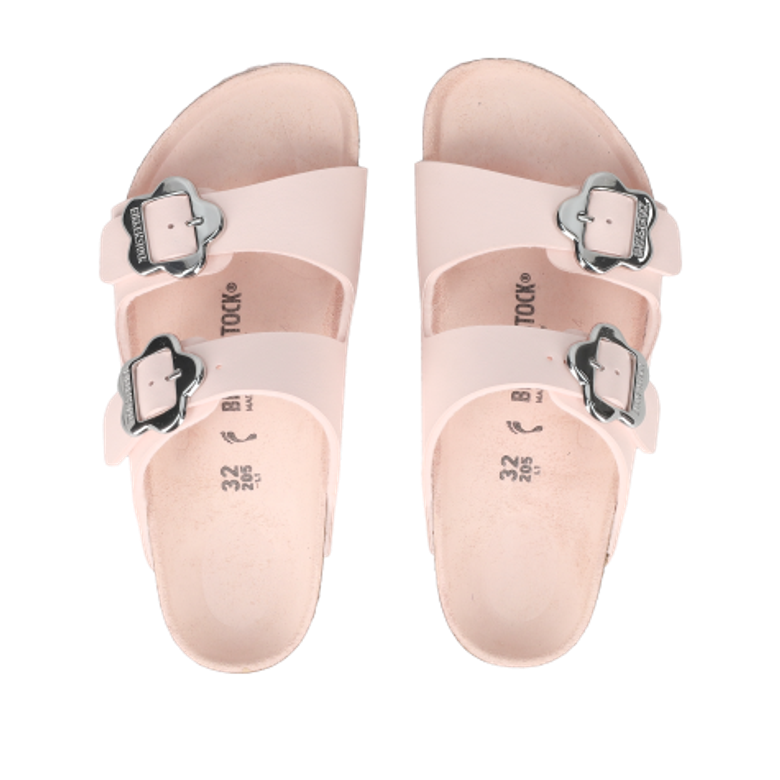 Birkenstock 1029490 ARIZONA FLOWER BUCKLE KIDS BIRKO-FLOR sandals in rose