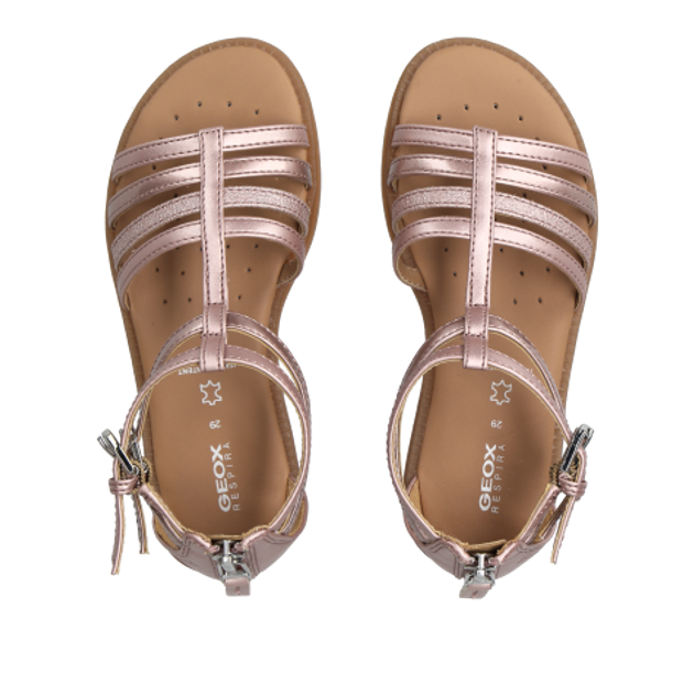 GEOX KARLY GIRL sandals in gold