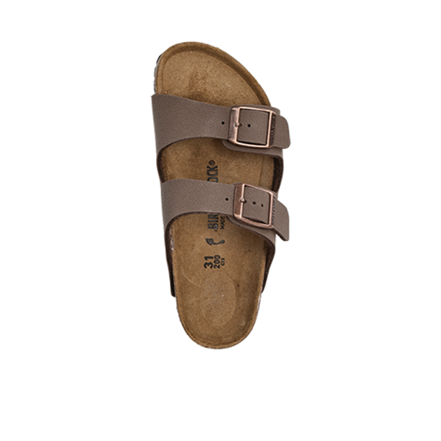 Birkenstock 552893 ARIZONA KIDS BF Birkibuc warm lining in brown