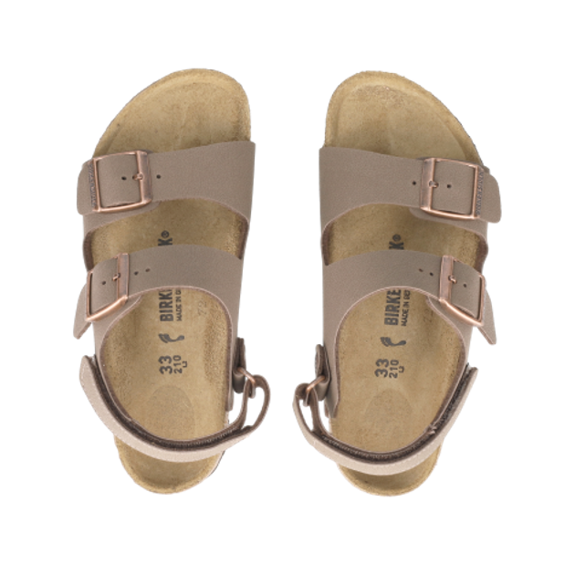 Birkenstock MILANO KIDS BIRKOFLOR sandals in brown