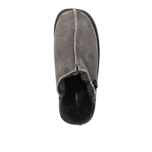 Shepherd 1201016 Hugo slippers in gray