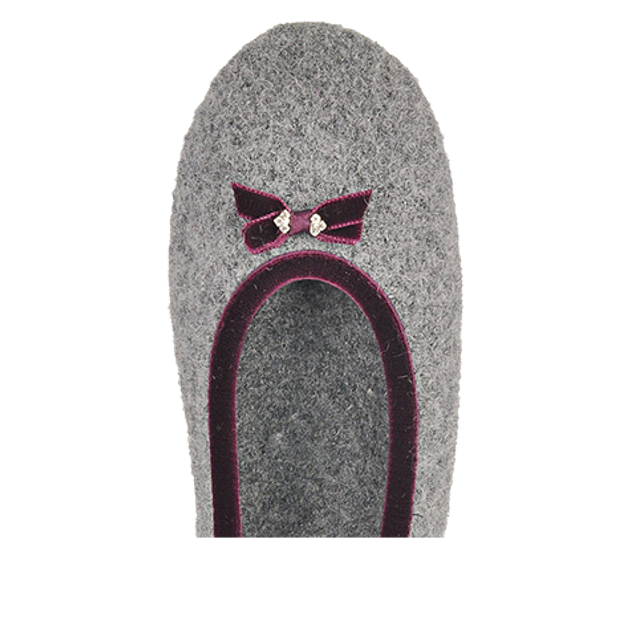 Giesswein 62 10 44280 017 Hohenau slippers in gray