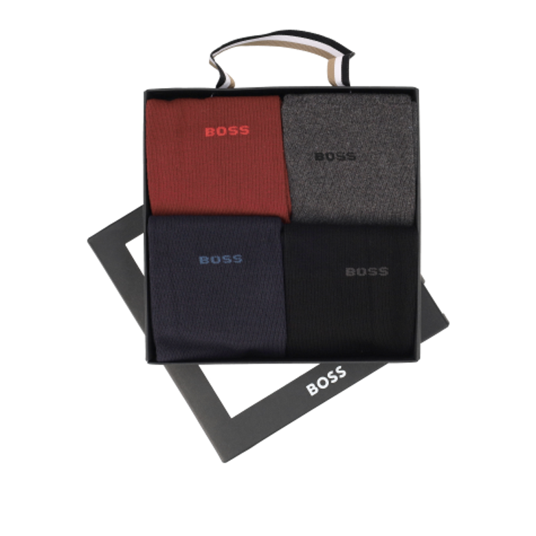 Boss 4P RS GiftSet Uni CC Socks