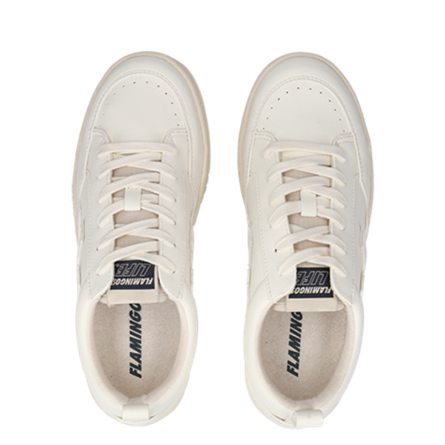 Flamingos' Life ROLAND V.10 ALL PEARL sneaker in white