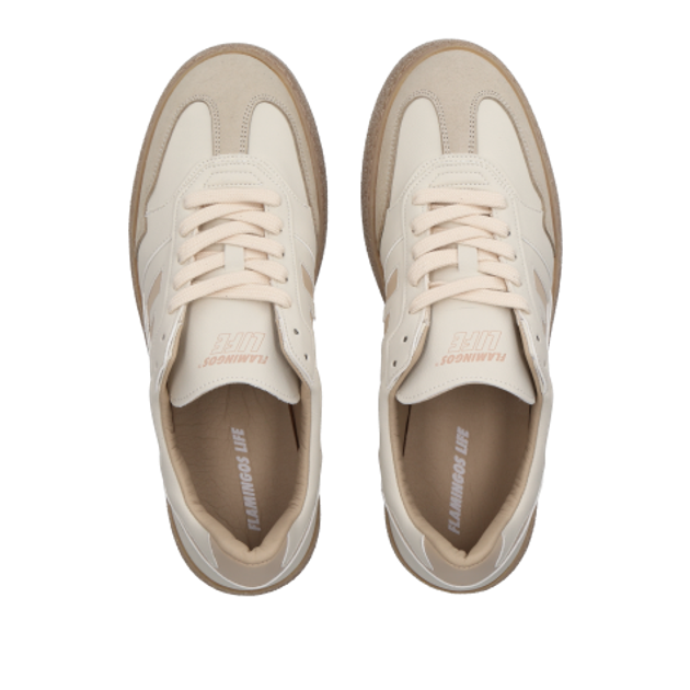 Flamingos' Life BURELA BOLD SHELL sneaker in white