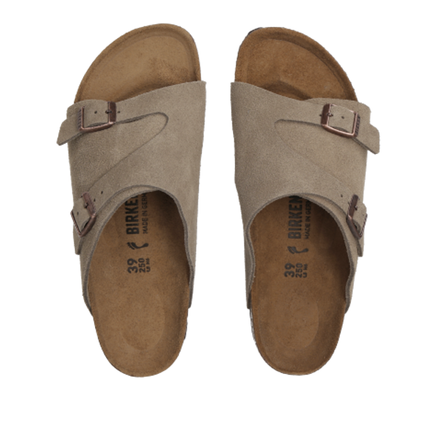 Birkenstock 50463 ZÜRICH slippers in gray