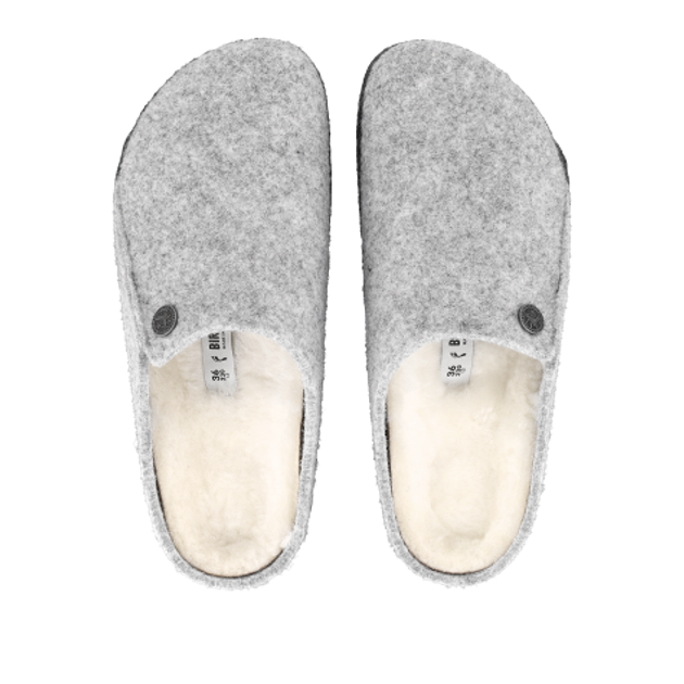 Birkenstock 1015086 ZERMATT Slippers in Gray