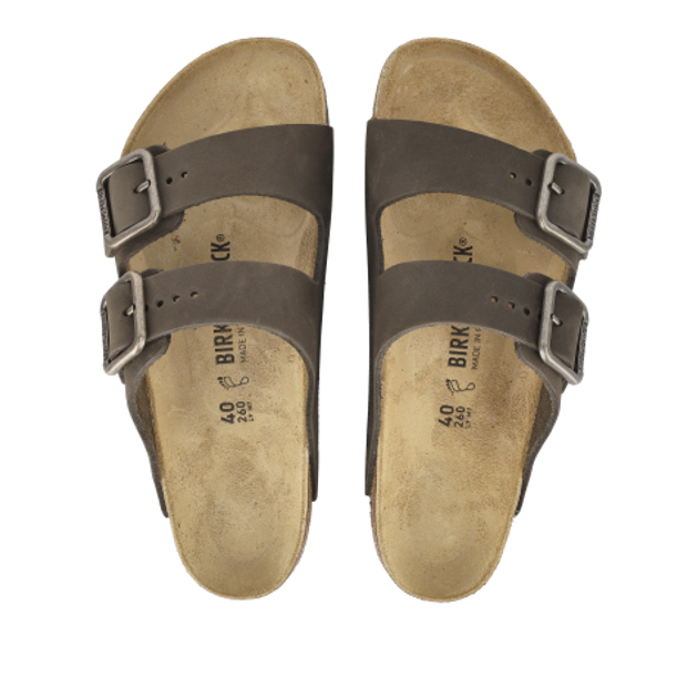Birkenstock 1032761 ARIZONA WIRE BUCKLE Slippers in Brown