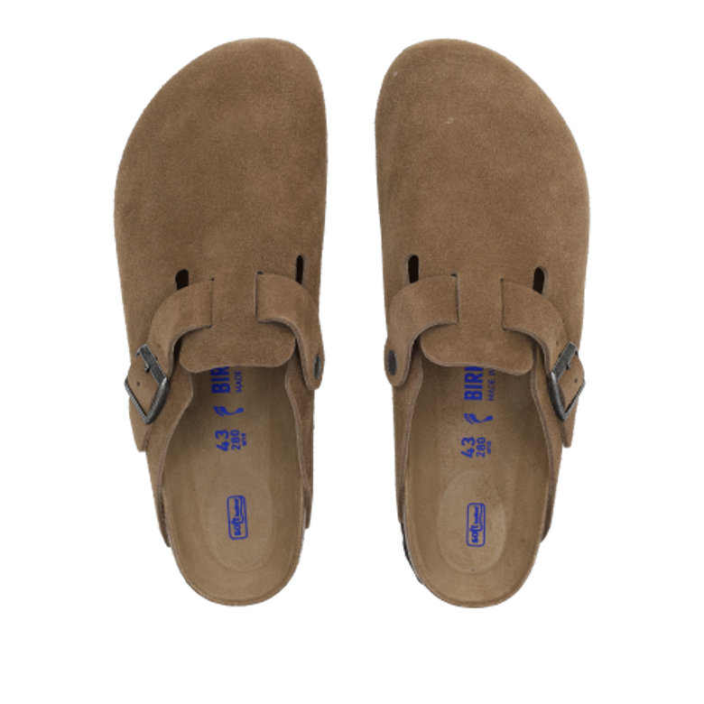 Birkenstock 1030861 BOSTON SOFT FOOTBED slippers in brown