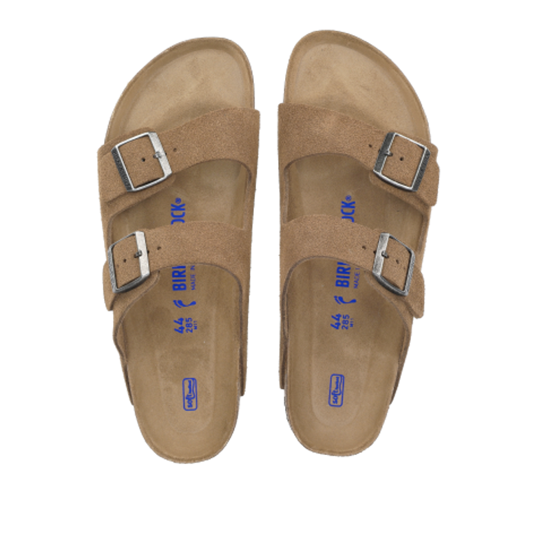 Birkenstock ARIZONA SOFTFOOTBED slippers in brown