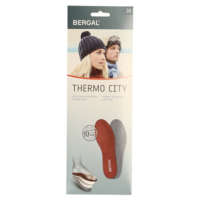 Bergal 87038 Thermo City NEW shoe care in brown