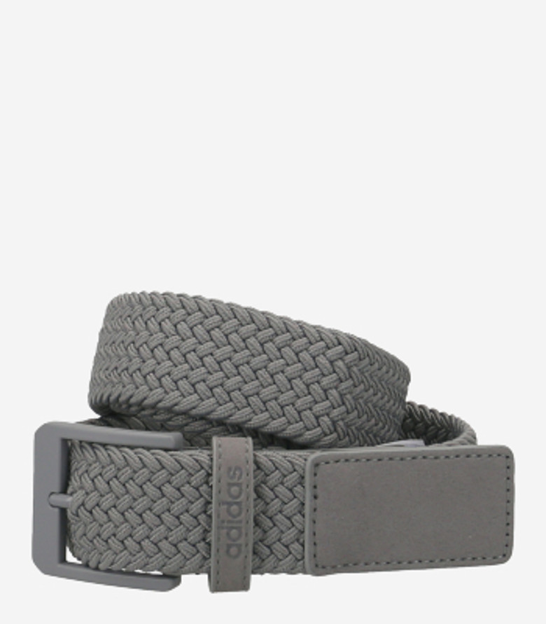 ADIDAS Golf HZ4311 BRAID STR BELT belt in gray