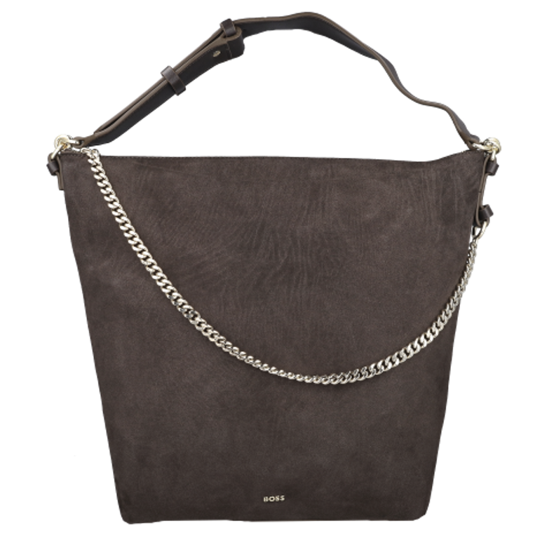 Boss Yelena Hobo Bags in Brown