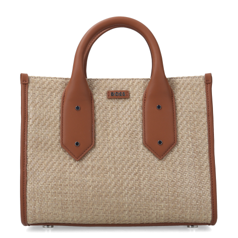 Boss Sandy SM Tote Bags in beige buy online
