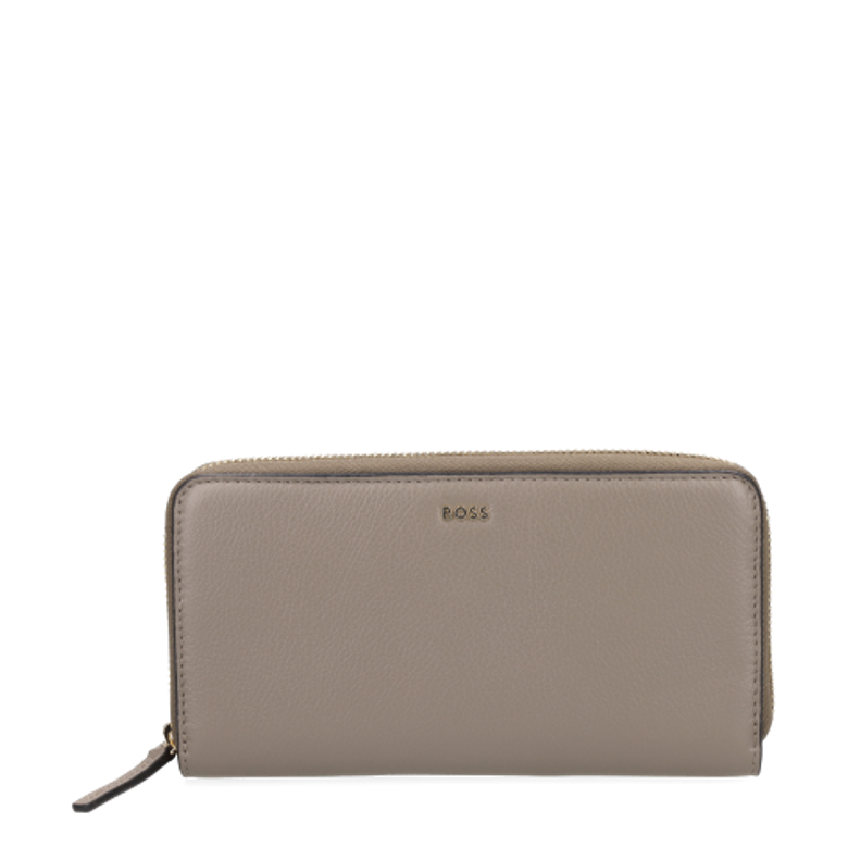 Boss Alyce Ziparound bags in beige