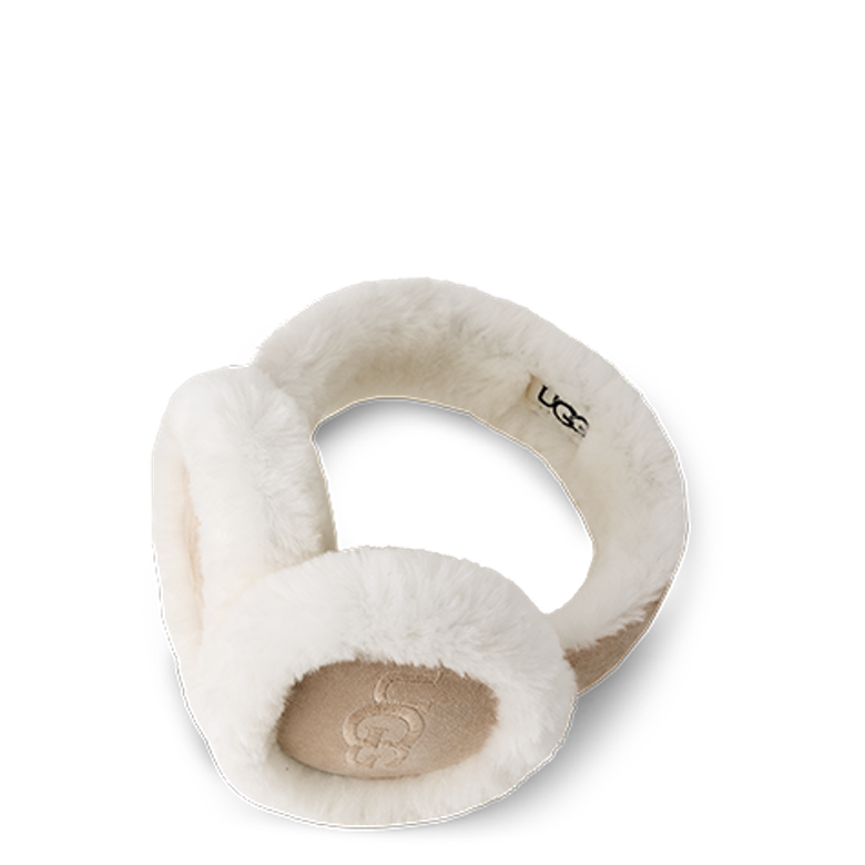 UGG 20955-SAN SHEEPSKIN EMBROIDERY EARMUFF Hats & Scarves in beige