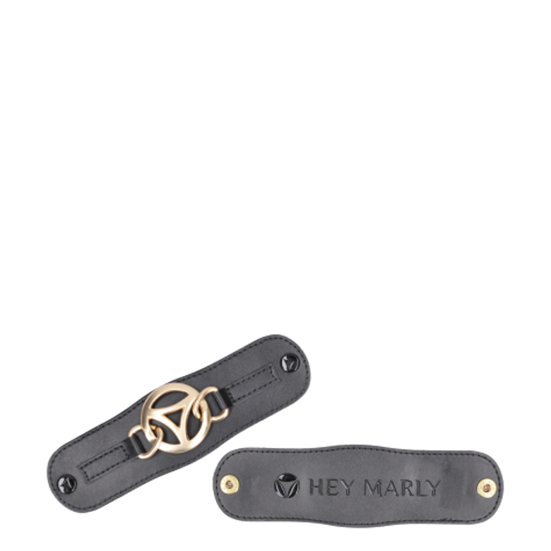 Hey Marly GOLDEN ICON shoe accessories in black