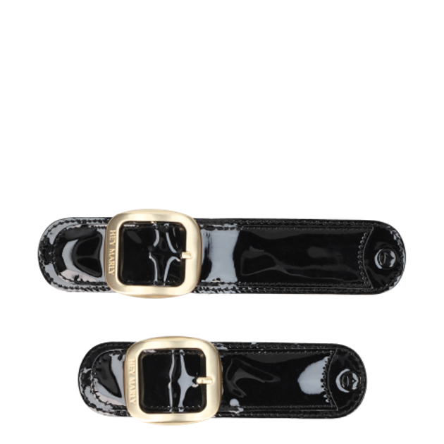Hey Marly CITY GLOSS shoe accessories in black